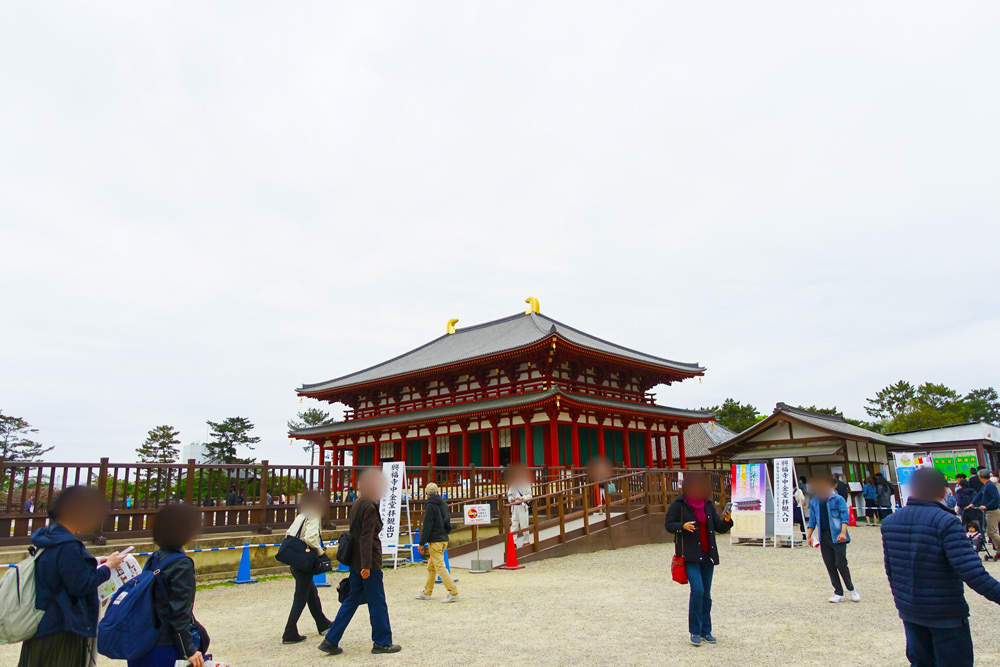 興福寺の中金堂（ちゅうこんどう）