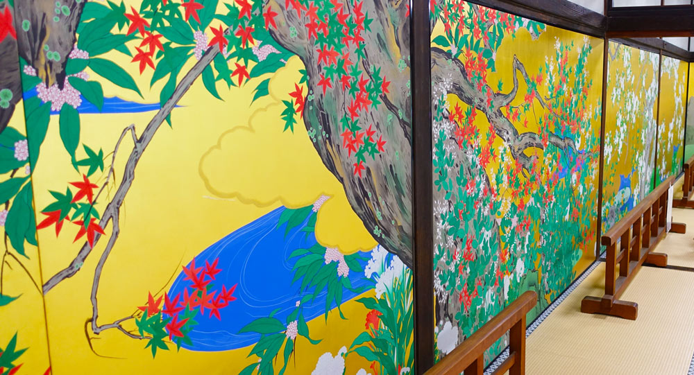 智積院　大書院の襖絵