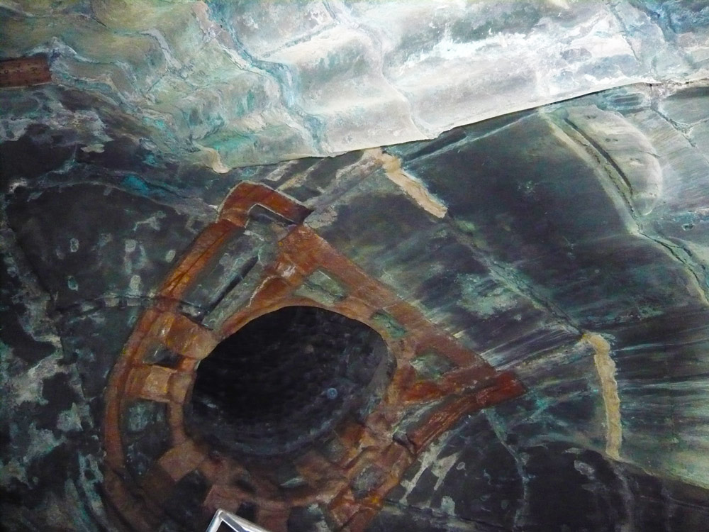 鎌倉の大仏の内部　胎内参拝　